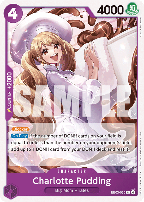 Charlotte Pudding - EB03-035 - PURPLE Charlotte Katakuri