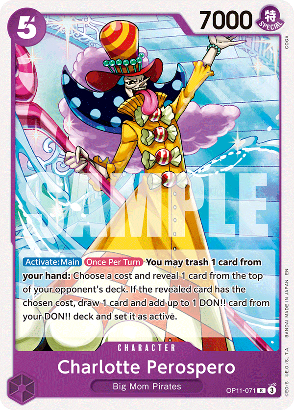 Charlotte Perospero - OP11-071 - PURPLE Charlotte Katakuri