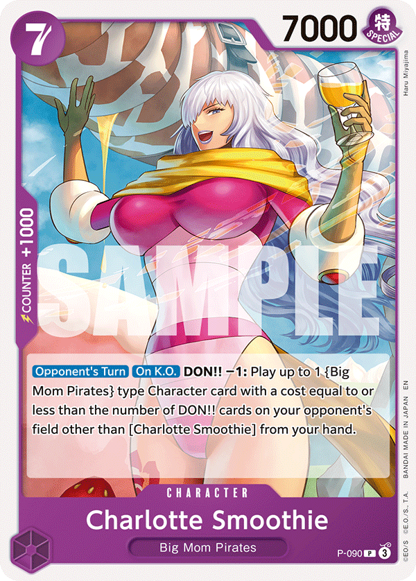 Charlotte Smoothie - P-090 - PURPLE Charlotte Katakuri