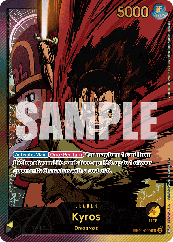 Kyros (SP) - EB01-040 - Anime 25th Collection