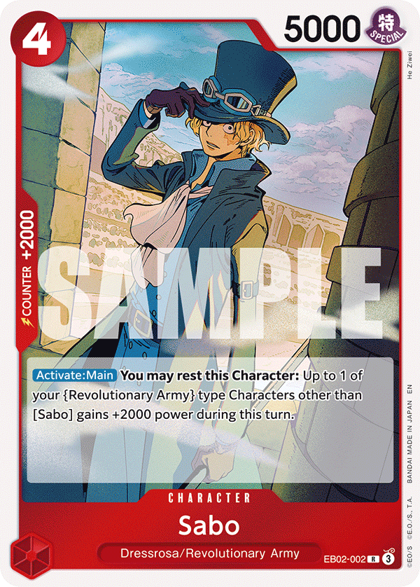 Sabo - EB02-002 - Anime 25th Collection