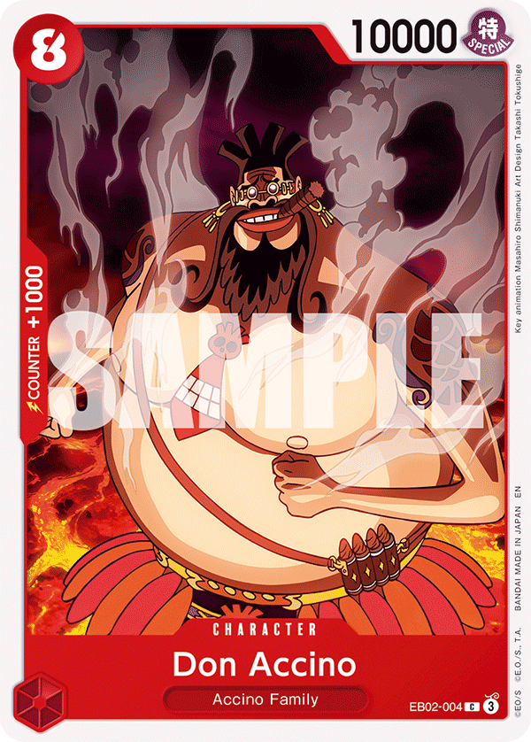 Don Accino - EB02-004 - Anime 25th Collection