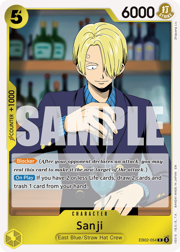 Sanji - EB02-054 - Anime 25th Collection