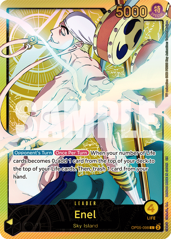 Enel (SP) - OP05-098 - Anime 25th Collection
