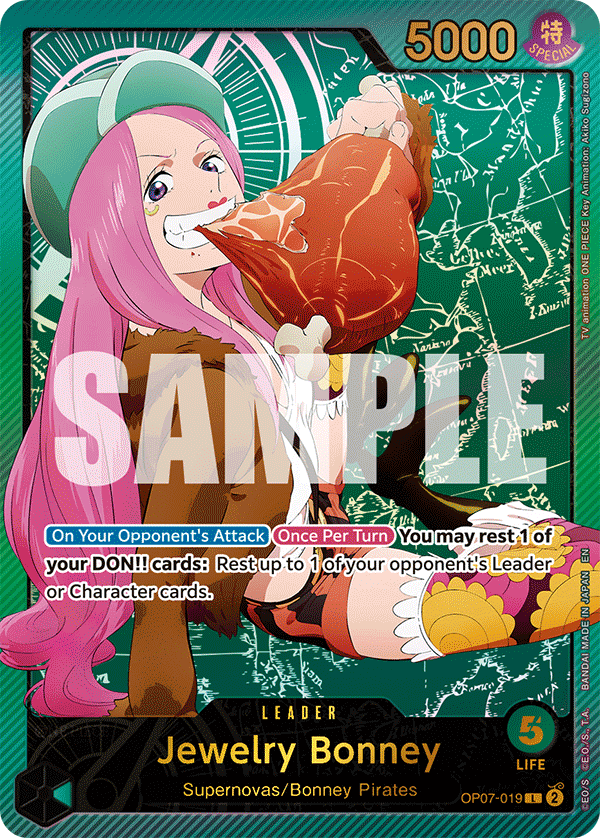 Jewelry Bonney (SP) - OP07-019 - Anime 25th Collection