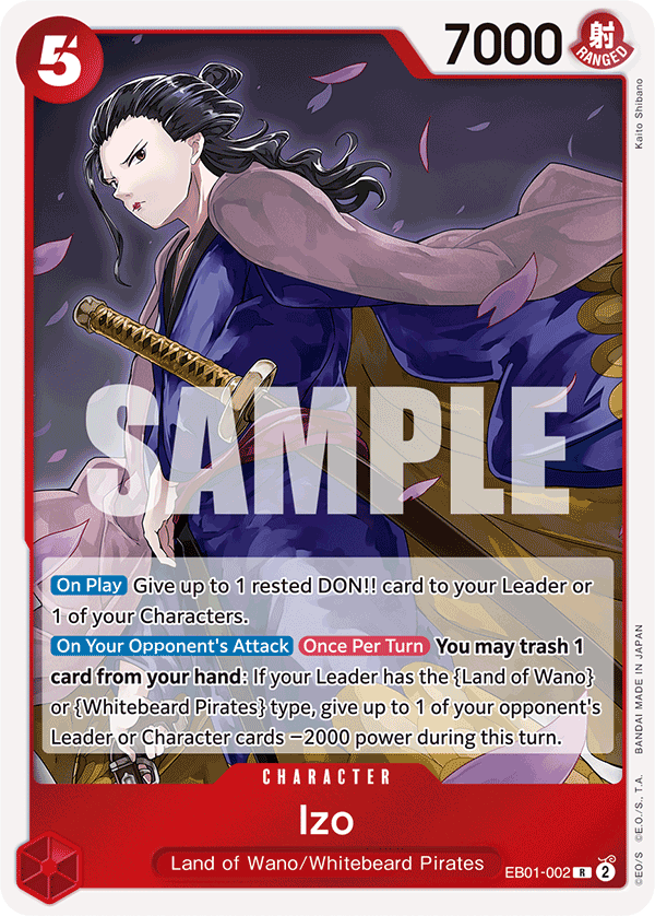 Izo - EB01-002 - MEMORIAL COLLECTION