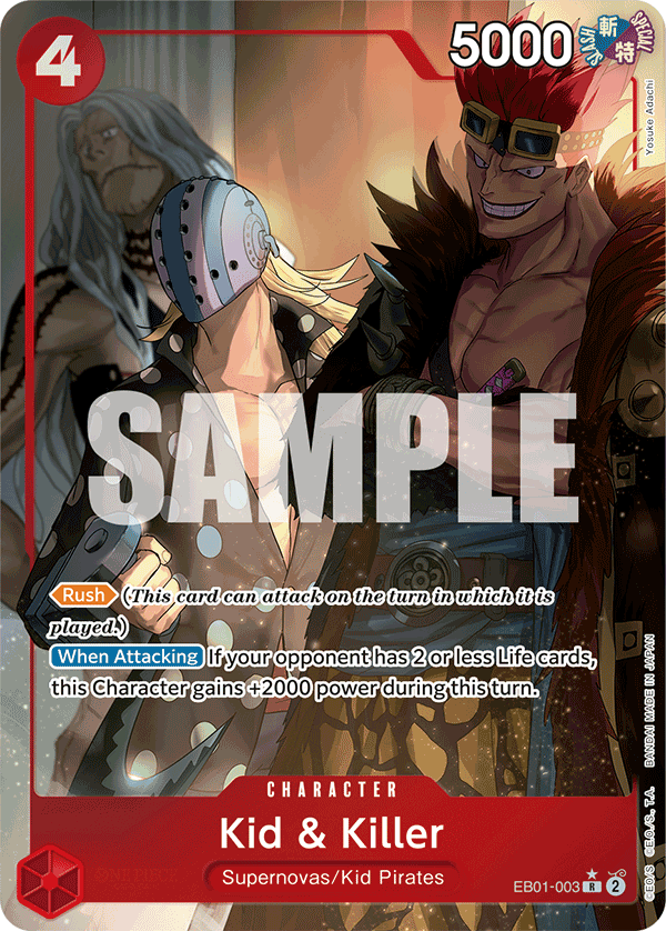 Kid & Killer (Alternate Art) - EB01-003 - MEMORIAL COLLECTION