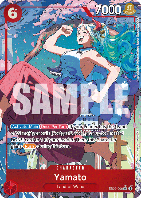 Yamato (Alternate Art) - EB02-006 - Anime 25th Collection