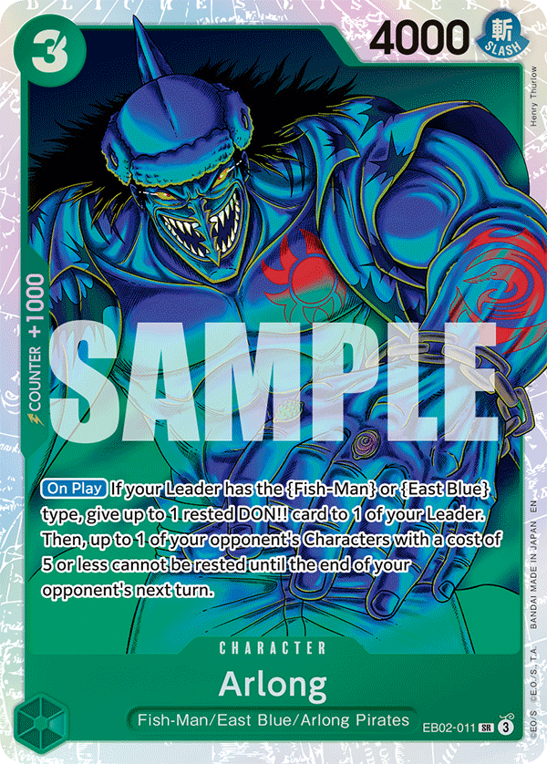 Arlong - EB02-011 - Anime 25th Collection