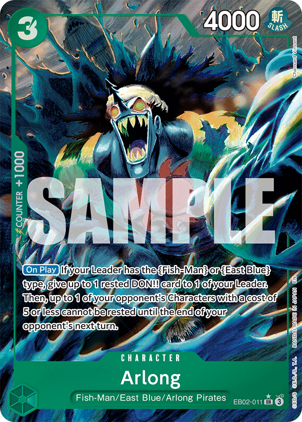 Arlong (Alternate Art) - EB02-011 - Anime 25th Collection