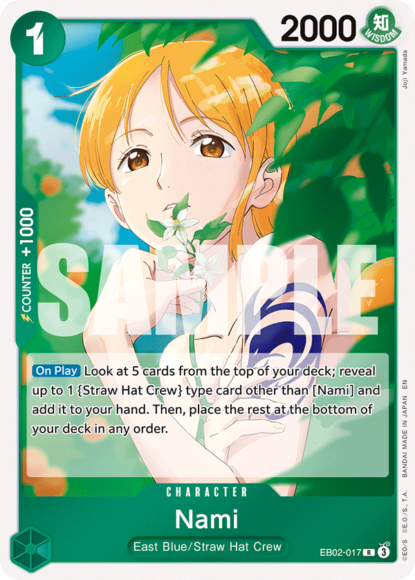 Nami - EB02-017 - Anime 25th Collection