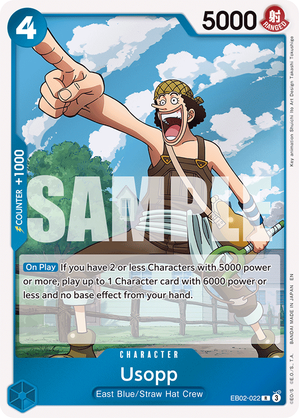 Usopp - EB02-022 - Anime 25th Collection