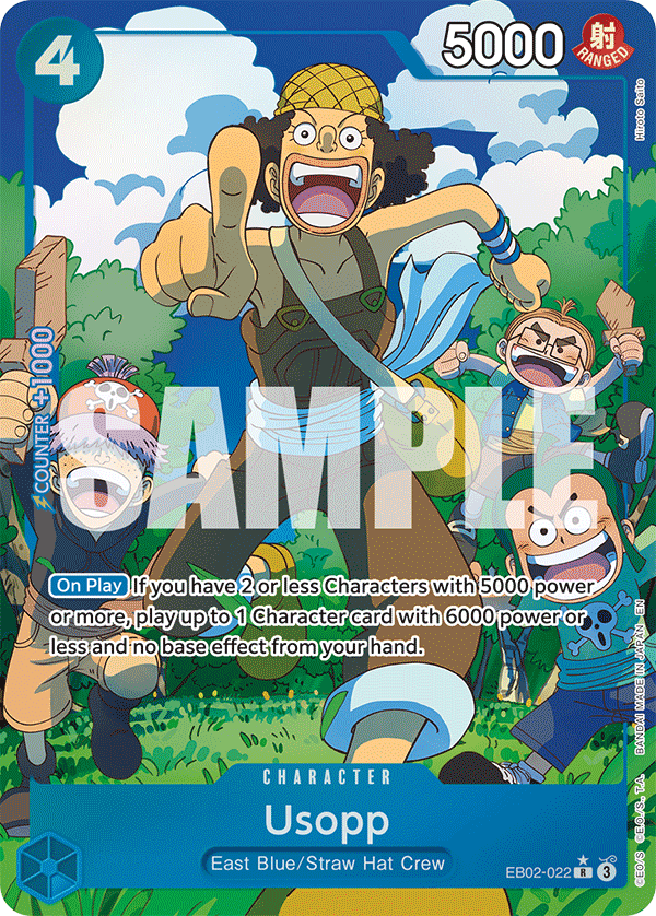 Usopp (Alternate Art) - EB02-022 - Anime 25th Collection