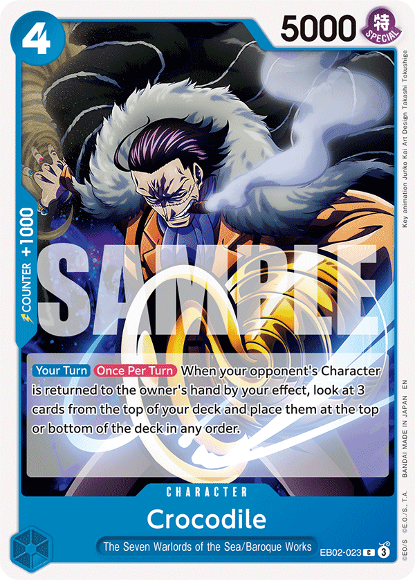 Crocodile - EB02-023 - Anime 25th Collection