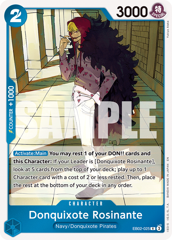 Donquixote Rosinante - EB02-025 - Anime 25th Collection
