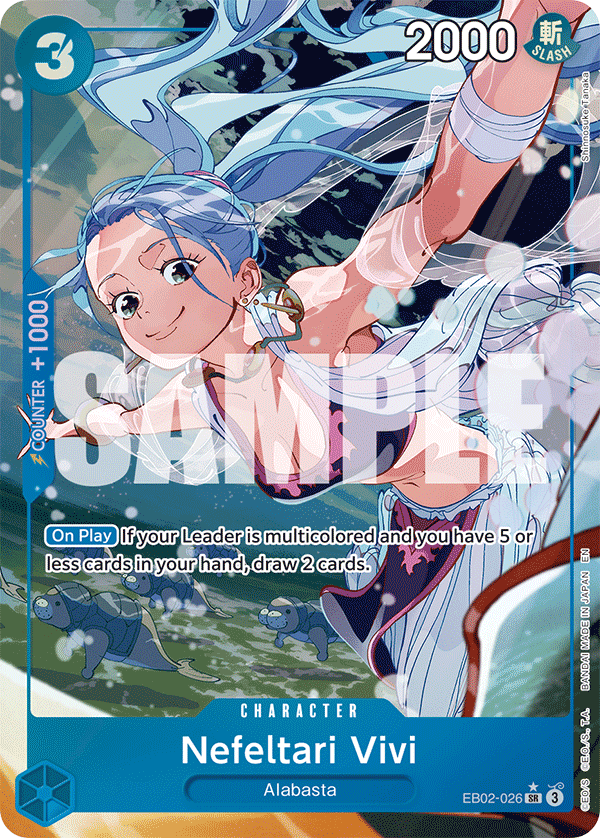 Nefeltari Vivi (Alternate Art) - EB02-026 - Anime 25th Collection