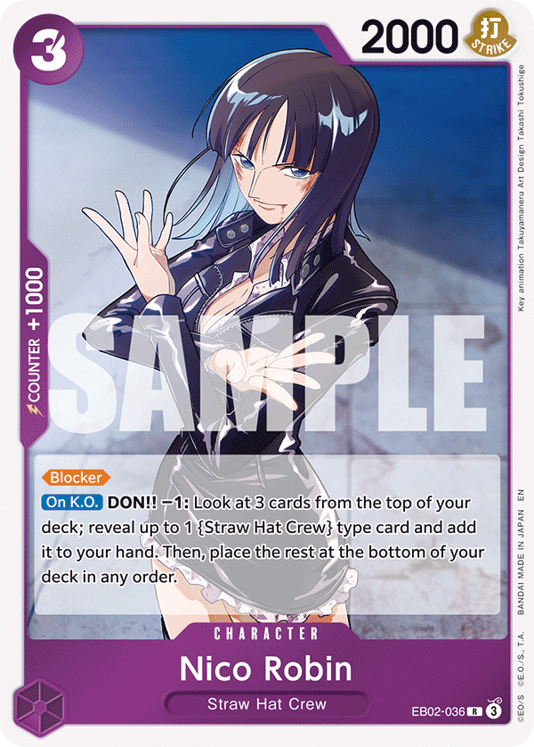 Nico Robin - EB02-036 - Anime 25th Collection