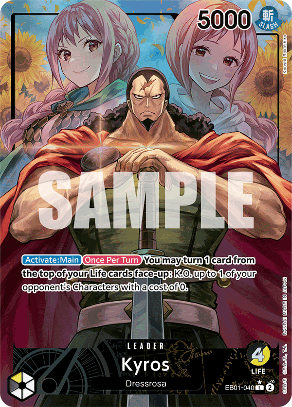 Kyros (Alternate Art) - EB01-040 - MEMORIAL COLLECTION
