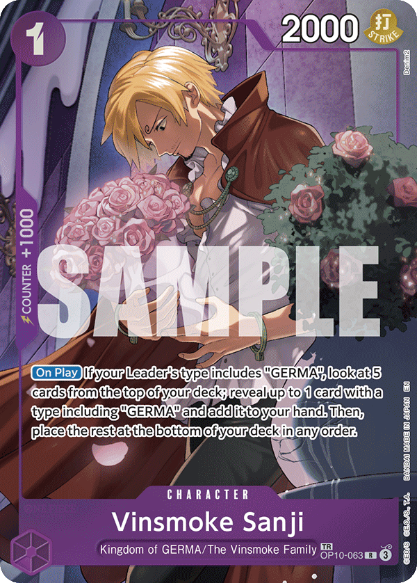 Vinsmoke Sanji (TR) - OP10-063 - LEGACY OF THE MASTER