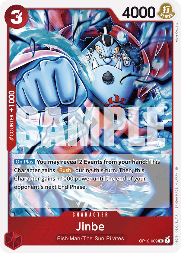 Jinbe - OP12-009 - LEGACY OF THE MASTER