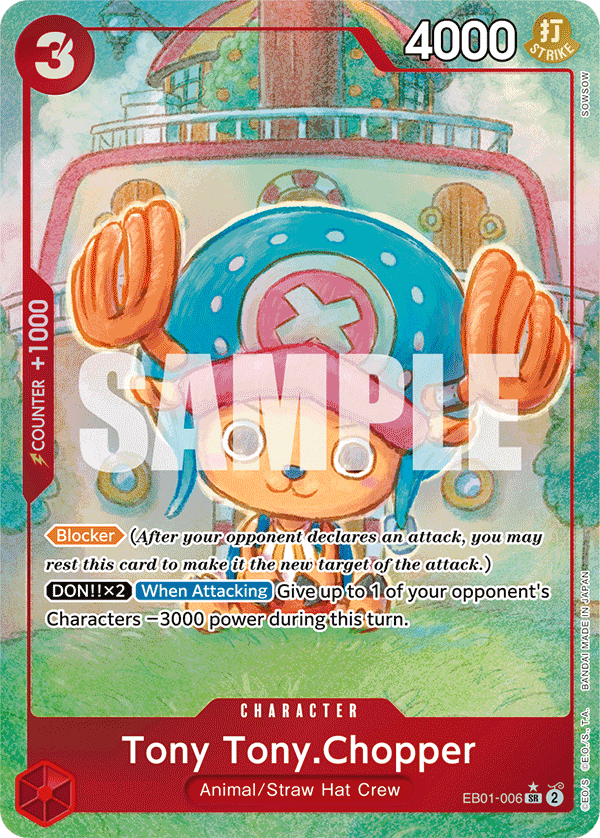 Tony Tony.Chopper (Alternate Art) - EB01-006 - MEMORIAL COLLECTION