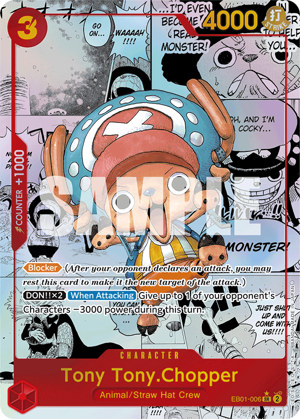 Tony Tony.Chopper (Manga) - EB01-006 - MEMORIAL COLLECTION