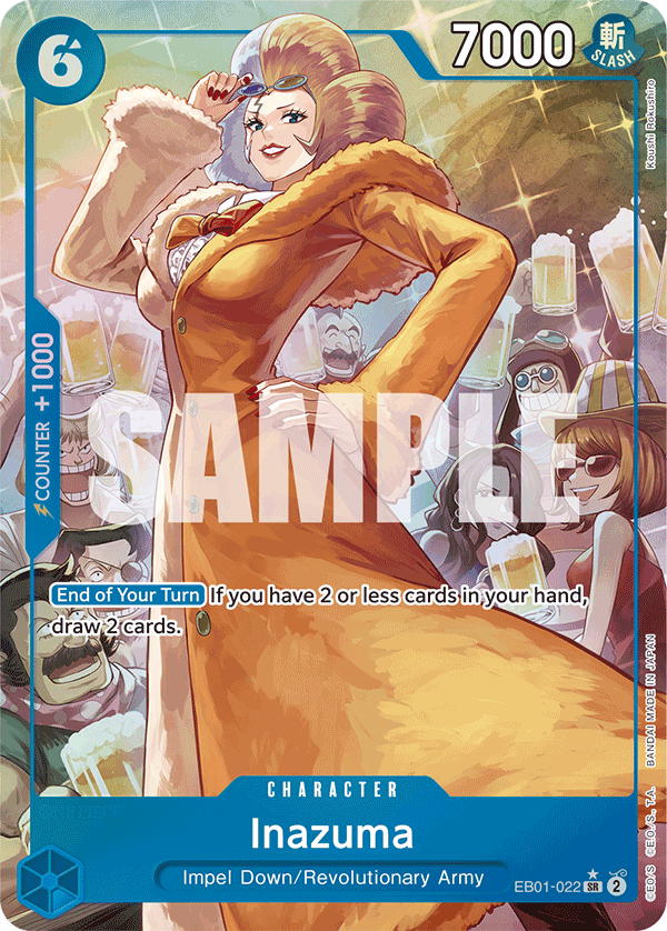 Inazuma (Alternate Art) - EB01-022 - MEMORIAL COLLECTION