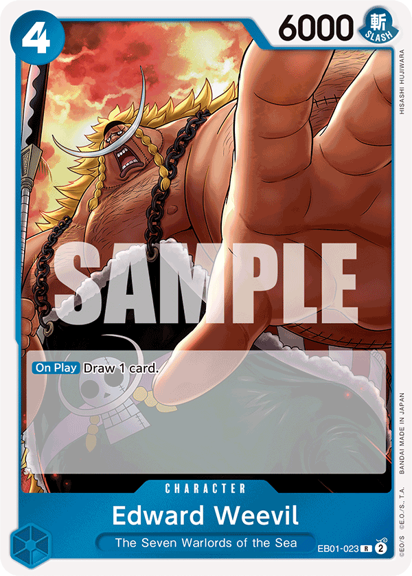 Edward Weevil - EB01-023 - MEMORIAL COLLECTION