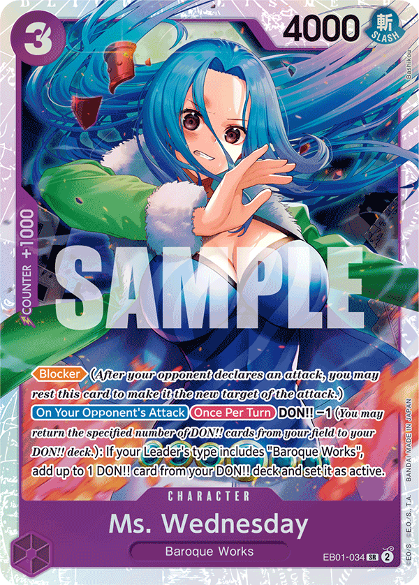 Ms. Wednesday - EB01-034 - MEMORIAL COLLECTION