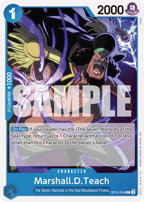 Marshall.D.Teach - OP12-054 - LEGACY OF THE MASTER