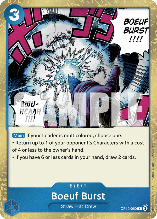 Boeuf Burst - OP12-060 - LEGACY OF THE MASTER