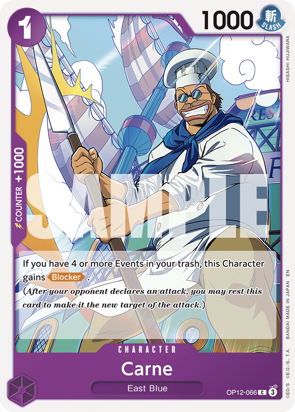 Carne - OP12-066 - LEGACY OF THE MASTER