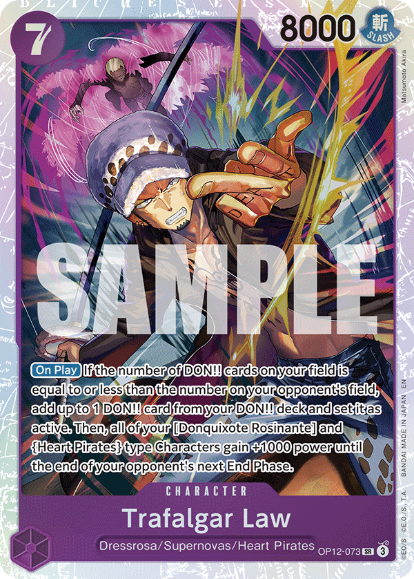 Trafalgar Law - OP12-073 - LEGACY OF THE MASTER