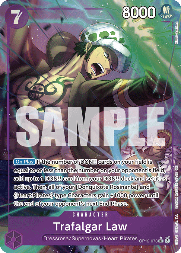 Trafalgar Law (Alternate Art) - OP12-073 - LEGACY OF THE MASTER
