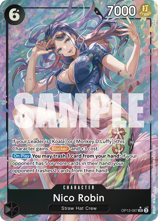 Nico Robin (Alternate Art) - OP12-087 - LEGACY OF THE MASTER
