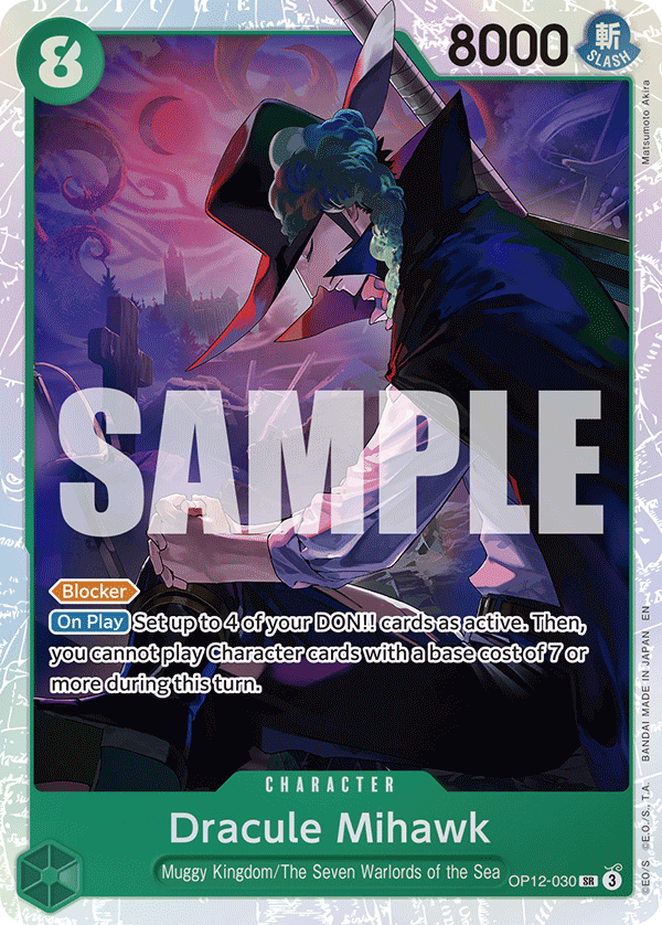 Dracule Mihawk - OP12-030 - LEGACY OF THE MASTER