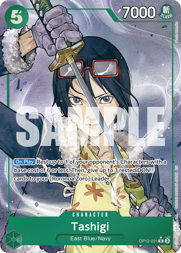 Tashigi (Alternate Art) - OP12-031 - LEGACY OF THE MASTER