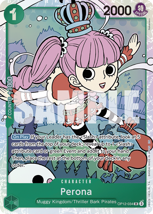Perona - OP12-034 - LEGACY OF THE MASTER