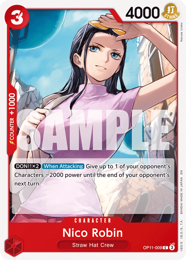 Nico Robin - OP11-009 - A FIST OF DIVINE SPEED
