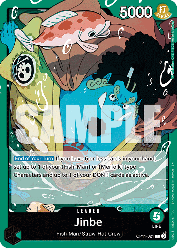 Jinbe - OP11-021 - A FIST OF DIVINE SPEED