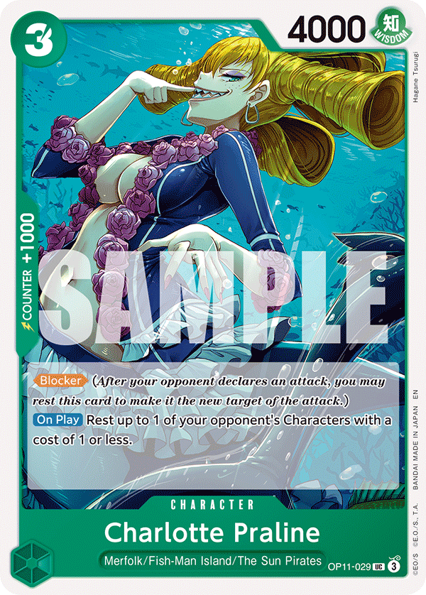 Charlotte Praline - OP11-029 - A FIST OF DIVINE SPEED