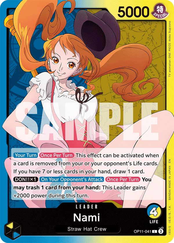 Nami - OP11-041 - A FIST OF DIVINE SPEED