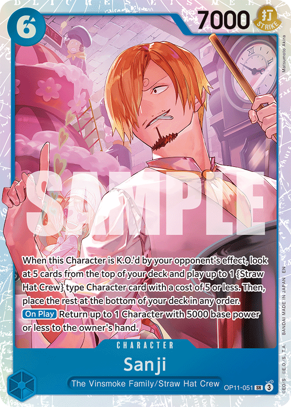 Sanji - OP11-051 - A FIST OF DIVINE SPEED