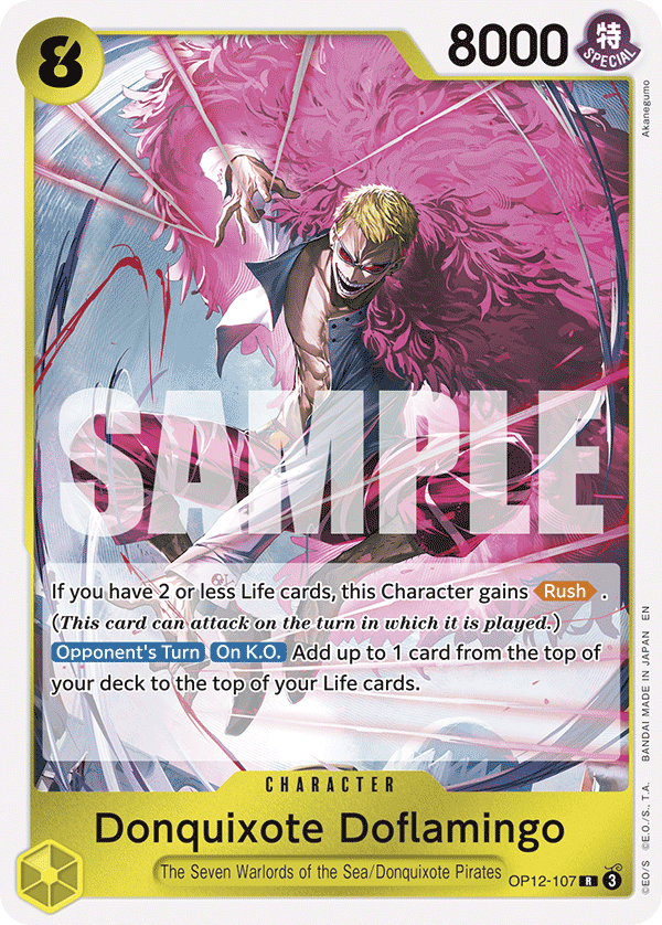 Donquixote Doflamingo - OP12-107 - LEGACY OF THE MASTER