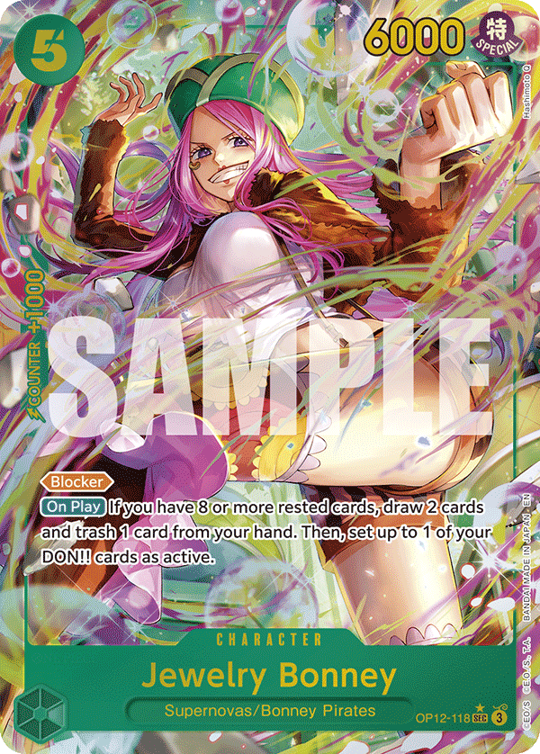 Jewelry Bonney (Alternate Art) - OP12-118 - LEGACY OF THE MASTER