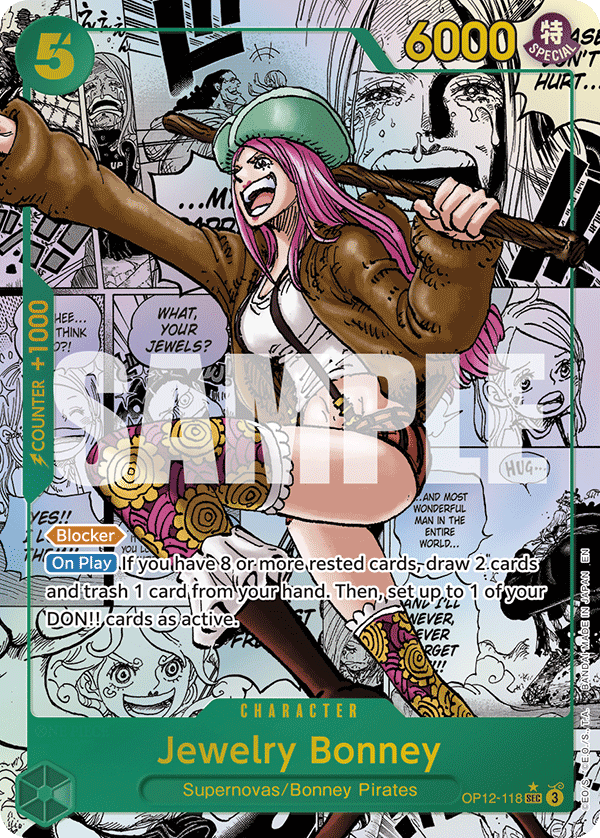 Jewelry Bonney (Manga) - OP12-118 - LEGACY OF THE MASTER