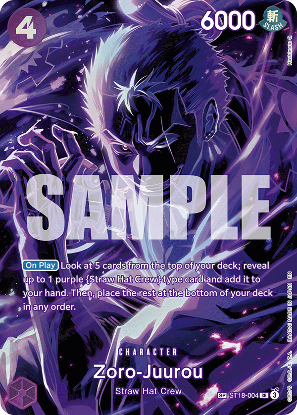 Zoro-Juurou (SP) - ST18-004 - LEGACY OF THE MASTER
