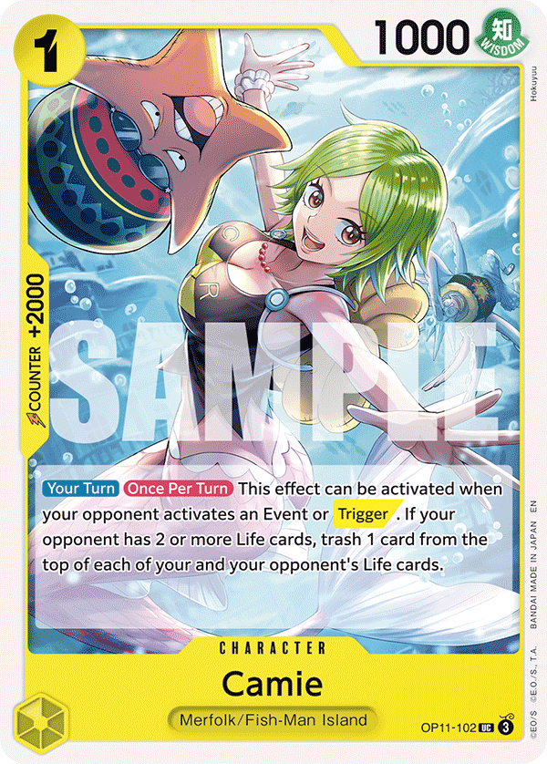 Camie - OP11-102 - A FIST OF DIVINE SPEED