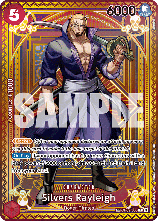 Silvers Rayleigh (SP) - OP09-005 - A FIST OF DIVINE SPEED