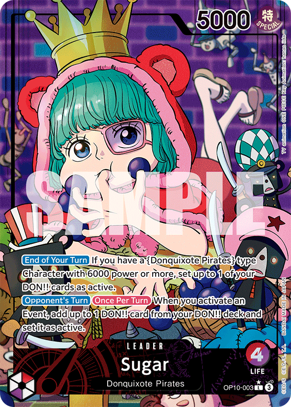 Sugar (Alternate Art) - OP10-003 - ROYAL BLOOD